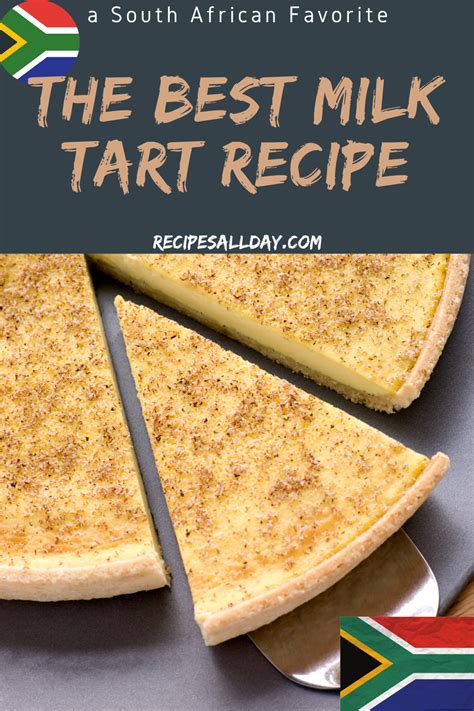 Traditional south african milk tart – Artofit