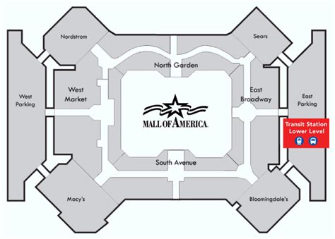 Mall Of America Parking Map | Map Of Zip Codes