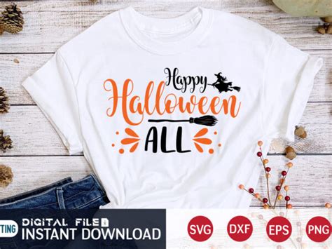 Funny Happy Halloween All SVG, Halloween SVG, Halloween t shirt bundle ...