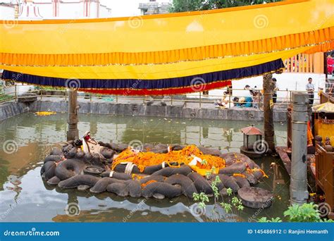 Budhanilkantha Temple, Kathmandu, Nepal Editorial Image | CartoonDealer ...