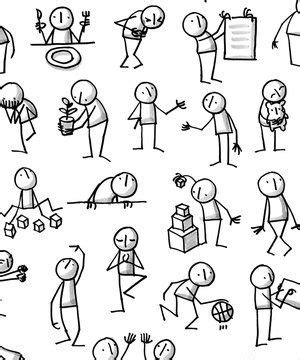 Stick figure drawing, Stick drawings, Sketch notes