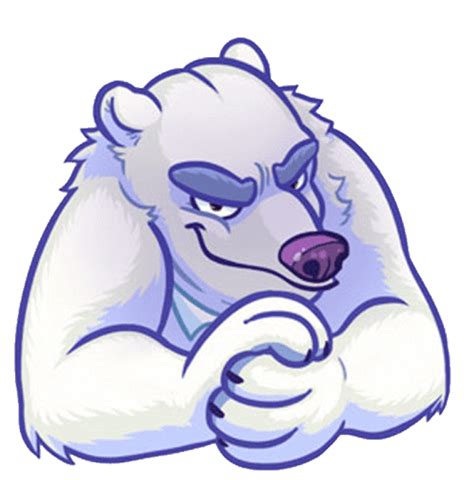 Animated stickers : Polar Bear on Behance