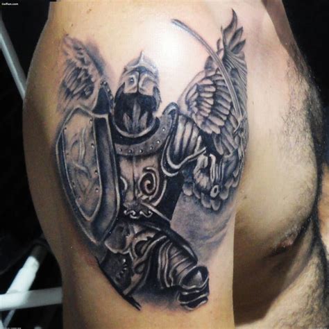 Angel Armor Tattoo