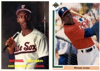 Michael Jordan baseball cards – Wax Pack Gods