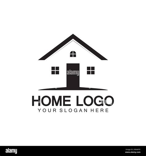 Home logo icon vector illustration design template.Home and house logo ...