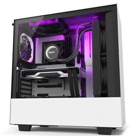 NZXT H210i, Mini-ITX PC Gaming Case, Type-C Port, Tempered Glass , RGB ...