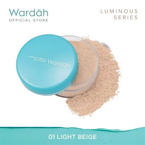 [BPOM] Wardah everyday luminous face powder / Bedak tabur wardah/ loose ...