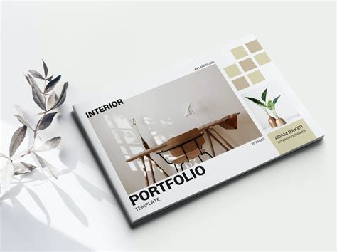 Interior Design Portfolio Template | Cabinets Matttroy