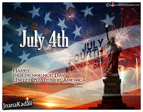 Happy USA Independence Day Quotes Greetings Wishes Images in English ...