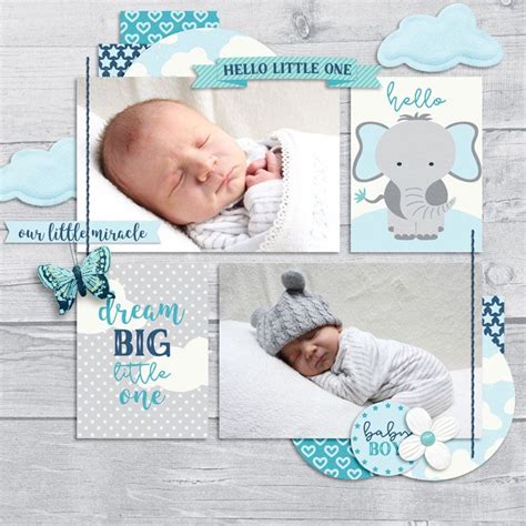 Bundle of Joy-Boy by Digital Scrapbook Ingredients available at Sweet ...