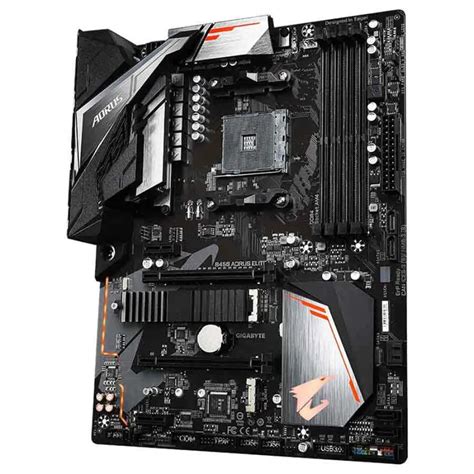 Gigabyte B450 AORUS ELITE V2 Motherboard Black, Techinn