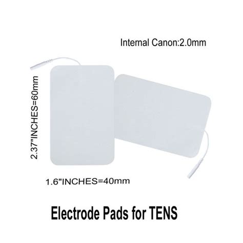 China Rectangle TENS Pad Placement For Lower Back Pain Manufacturer and ...