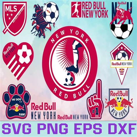 New York Red Bulls Soccer Team Svg New York Red Bulls Svg Inspire