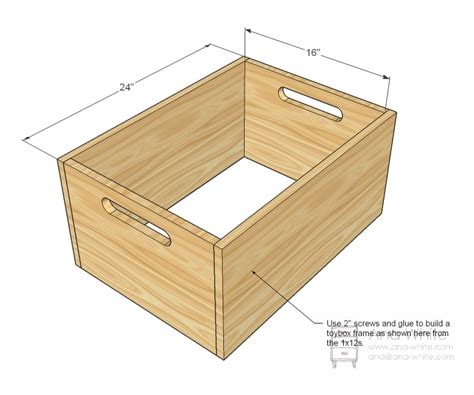 How to Build Easy Plans A Toy Box PDF Plans