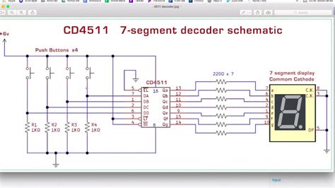 Bcd 7 Segment Display Logic Circuit