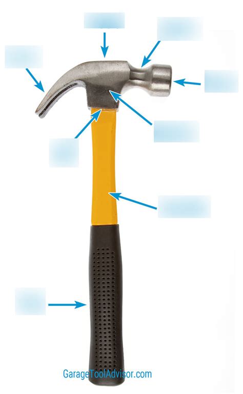 Parts of a Claw hammer Diagram | Quizlet