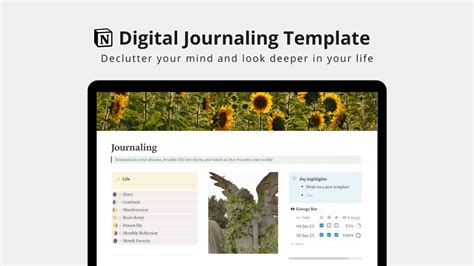 Notion Journal Template - Personal Template