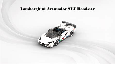 LEGO MOC Speed Champions Lamborghini Aventador SVJ Roadster by ...