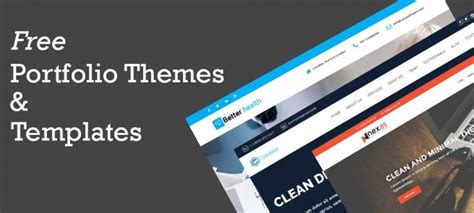 Free and Responsive Portfolio WordPress Themes and Templates | Template ...