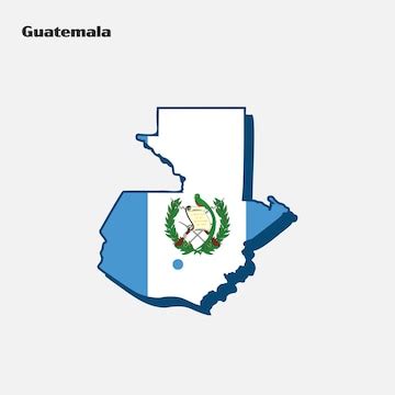 Premium Vector | Guatemala Country Flag Map Infographic