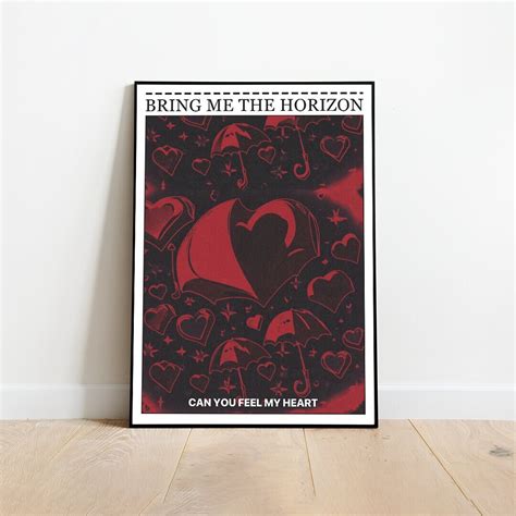 Bring Me the Horizon Poster, BMTH Print, Rock Poster, Metal Poster ...