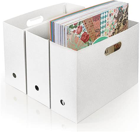 Foldable Scrapbook Paper Storage Organizer, 12x12 Scrapbook Paper ...