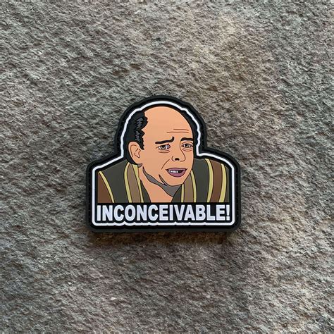 Princess Bride Inconceivable PVC Patch - PatchOps