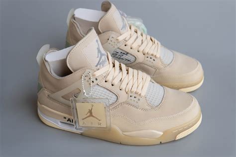 Jordan 4 Retro Off-White Sail