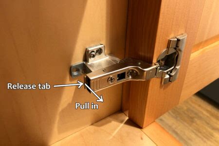 Blum Hinge Adjustment – How To Remove Door - Crown Point Cabinetry