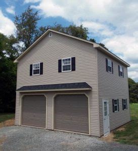 Two Story Garage | Prefab Garage with Apartment | Horizon Structures