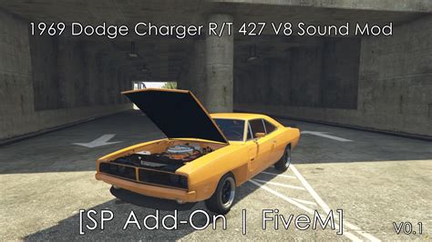 1969 Dodge Charger R/T 426 Hemi V8 Sound [SP Add-On | FiveM] - GTA5 ...