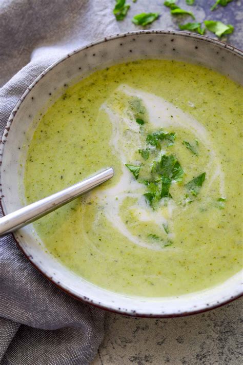 Vegan Broccoli Soup - The Stingy Vegan