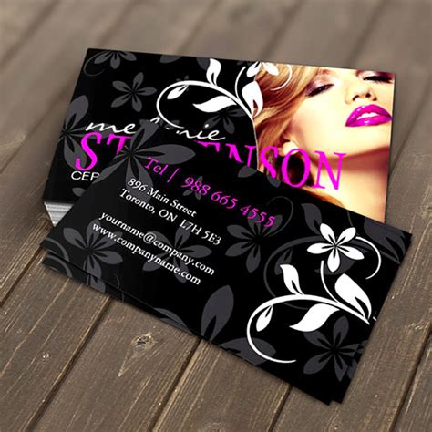 Makeup Artist Business Cards Design - Makeup Vidalondon