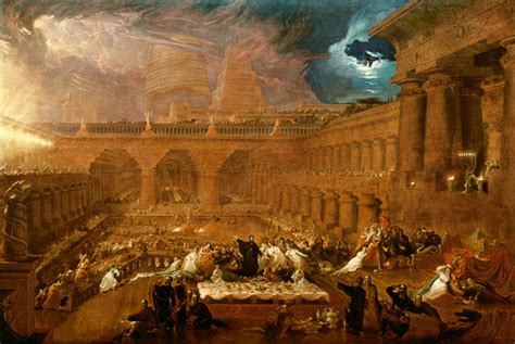 Belshazzar's Feast, 1820 - John Martin - WikiArt.org