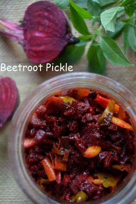 Beetroot Pickle | How to make beetroot pickle - Spicy Kitchen