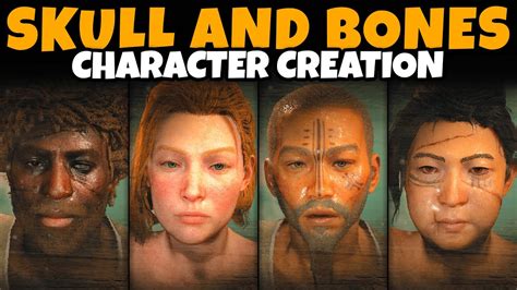 Skull and Bones Character Creation (Male & Female, Full Customization ...