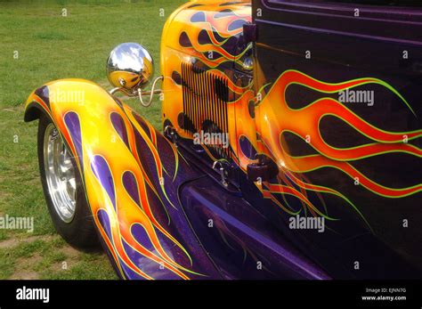 Hot Rod Flames High Resolution Stock Photography and Images - Alamy