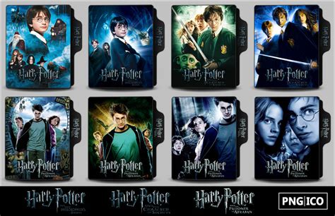 Harry Potter 1-3 Folder Icons by OnlyStyleMatters on DeviantArt