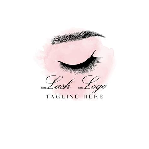 Premium Vector | Lash Logo DIY Logo Design Template Beauty Logo ...