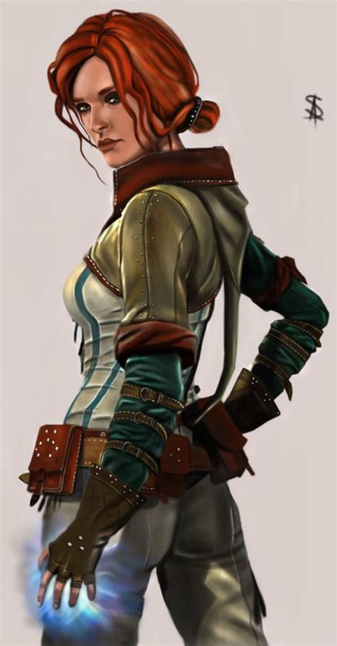 Triss Merigold by TheSig86 on @DeviantArt // Finally fan art of Triss ...