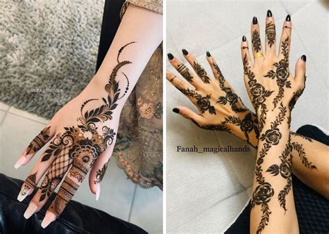 80 Gorgeous Arabic Mehndi Designs For Your Wedding Ceremony | Hot Sex ...