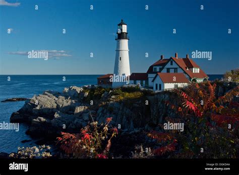 Portland Head Lighthouse Stock Photo - Alamy