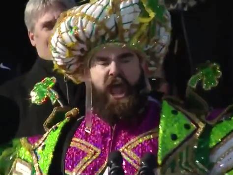 Eagles' Jason Kelce Destroys Everyone In Fiery Super Bowl Parade Speech ...