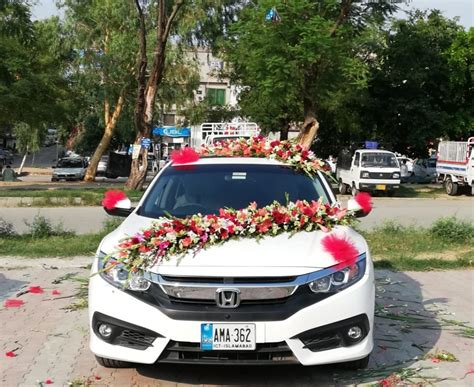 Honda Car Decoration - Best Car Decoration | Sendflowers.pk