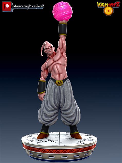 Super Buu Resin Statue fan-art - Etsy