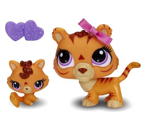 Littlest Pet Shop Figures Orange Tiger Baby Tiger - Shop Poin