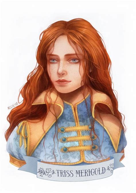 Triss Merigold (book version) by Moon-In-Milk | Triss merigold, The ...