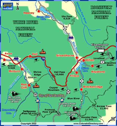 Summit County Colorado Map - Alvina Margalit