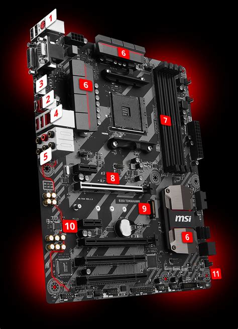 B350 TOMAHAWK | Motherboard - The world leader in motherboard design ...