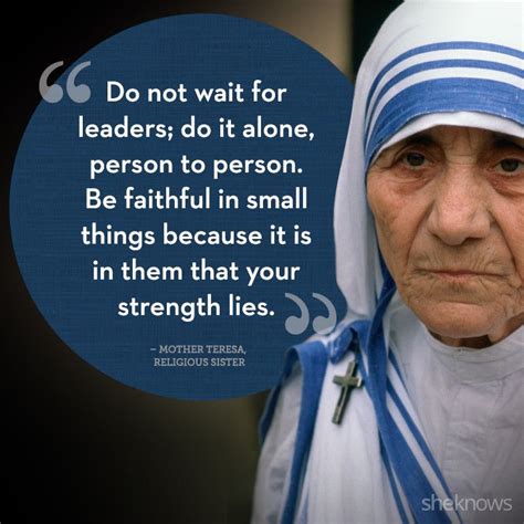 24 Ideas for Mother Teresa Inspirational Quotes - Home, Family, Style ...